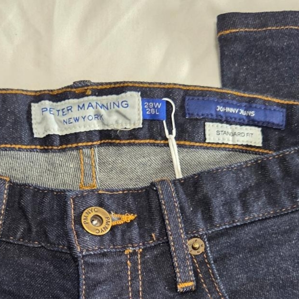👖 Peter Manning NYC – Johnny Jeans (Straight Fit) 29W X 26L - Picture 2 of 4
